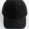 Cappellino da baseball in velluto a coste