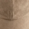 Cappellino da baseball in velluto a coste