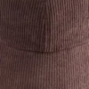 Cappellino da baseball in velluto a coste