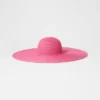 Cappello di paglia a tesa larga