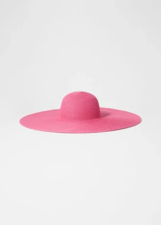 Cappello di paglia a tesa larga
