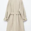 Cappotto da auto con cintura
