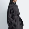 Cappotto da auto con cintura