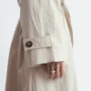 Cappotto da auto con cintura