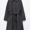 Cappotto da auto con cintura