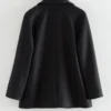 Cappotto da marinaio in lana doppiopetto