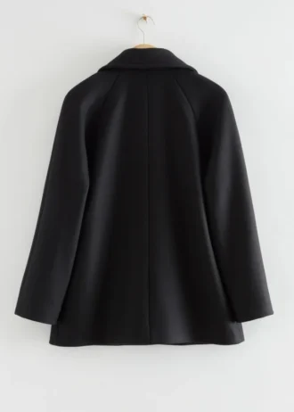 Cappotto da marinaio in lana doppiopetto