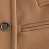 Cappotto da marinaio sartoriale in lana