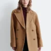 Cappotto da marinaio sartoriale in lana