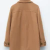 Cappotto da marinaio sartoriale in lana