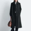 Cappotto lungo in lana