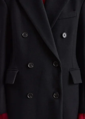 Cappotto lungo in lana