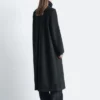 Cappotto lungo in lana