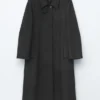 Cappotto lungo in lana
