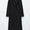 Cappotto lungo in lana
