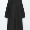 Cappotto lungo in lana