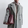 Cappotto lungo in montone