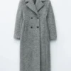 Cappotto lungo in montone