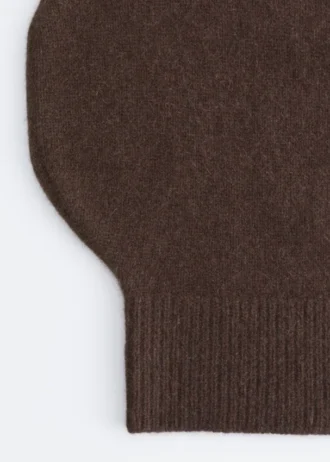 Cappuccio aderente in cashmere