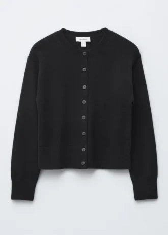 Cardigan a maglia fine