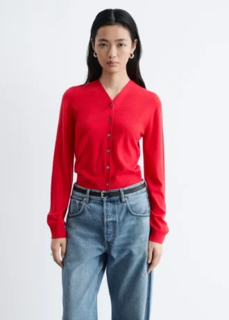 Cardigan corto in cashmere