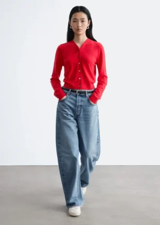 Cardigan corto in cashmere