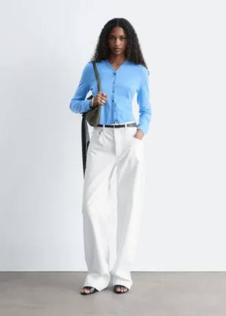 Cardigan corto in cashmere