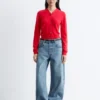 Cardigan corto in cashmere