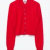 Cardigan corto in cashmere