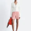 Cardigan in cotone a coste