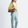 Cardigan in cotone a maglia a coste