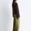 Cardigan in maglia affusolata