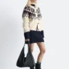 Cardigan in misto mohair
