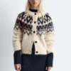 Cardigan in misto mohair