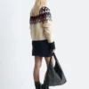 Cardigan in misto mohair