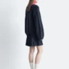 Cardigan in misto mohair spazzolato