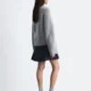 Cardigan in misto mohair spazzolato