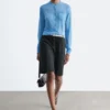 Cardigan in misto seta