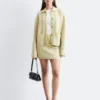 Cardigan oversize in maglia polo
