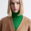 Cardigan oversize in misto mohair
