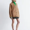 Cardigan oversize in misto mohair