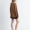 Cardigan oversize in misto mohair