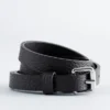 Cintura sottile in pelle