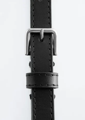 Cintura sottile in pelle