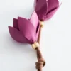 Ciondolo per borsa a forma di fiore