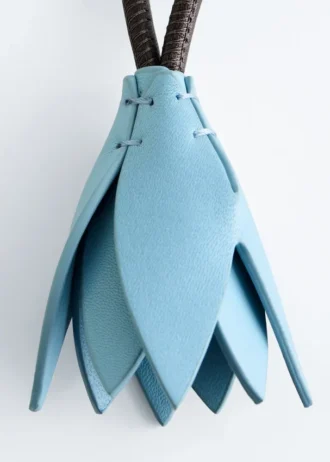 Ciondolo per borsa a forma di tulipano
