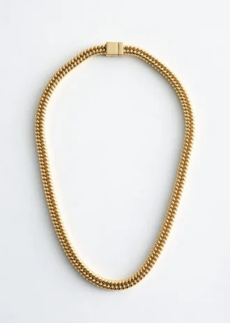 Collana a catena a maglie larghe