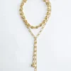 Collana a catena a strati