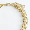 Collana a catena a strati