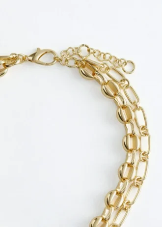 Collana a catena a strati